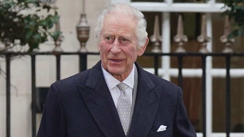 The King remains positive following his cancer diagnosis