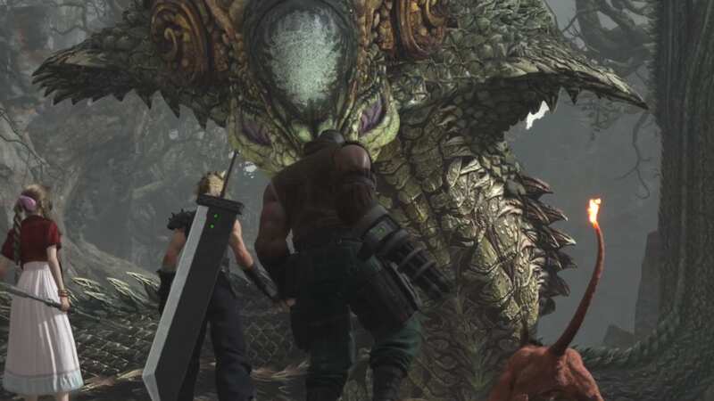 Midgardsormr is an imposing presence that I wasn