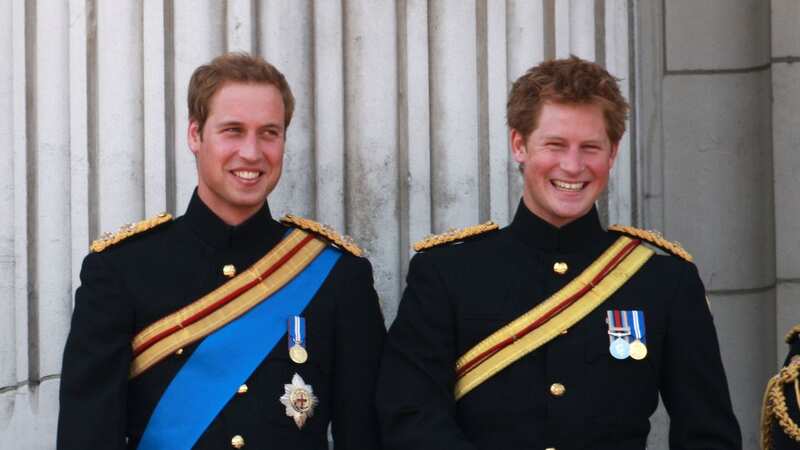 William and Harry pictured in 2008 (Image: Tim Rooke/REX)