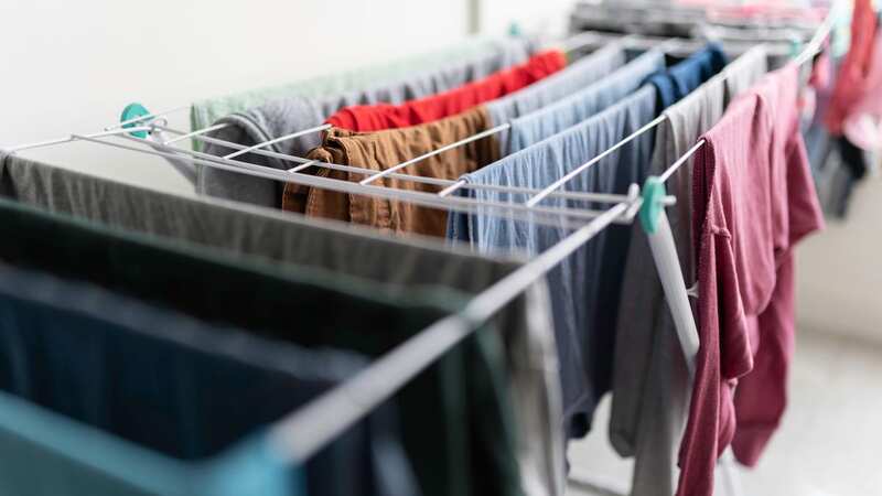A simple trick can help you dry clothes inside much faster (Stock photo) (Image: Getty Images/iStockphoto)