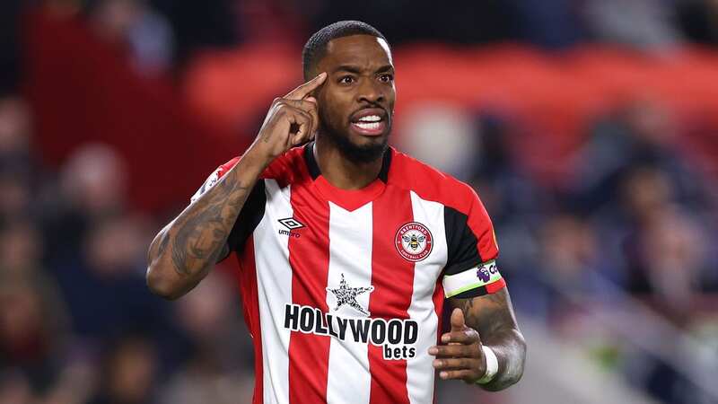 Ivan Toney during the Premier League match between Brentford FC and Nottingham Forest (Image: Alex Pantling)
