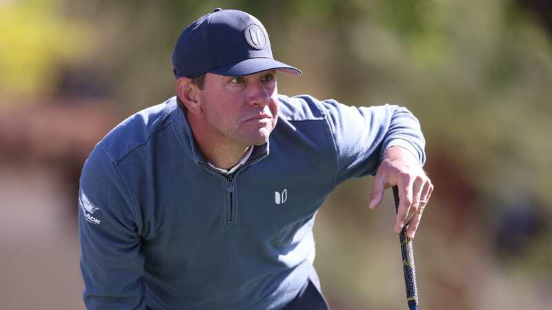 Lucas Glover laughed off the error that saw him lose his place the Waste Management Phoenix Open on Thursday. (Image: Steph Chambers/Getty Images)