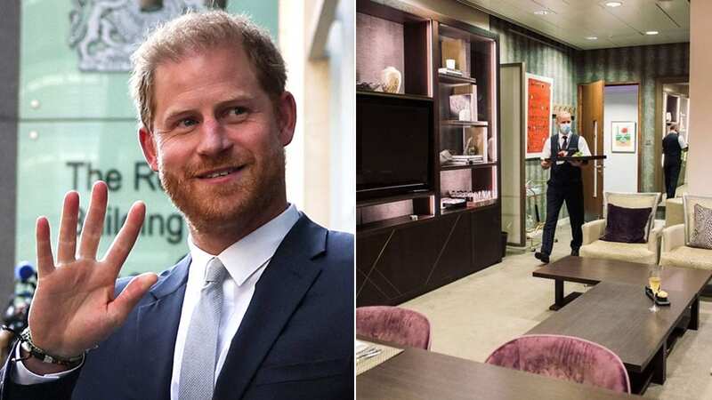 Prince Harry spent time in the airport after visiting King Charles