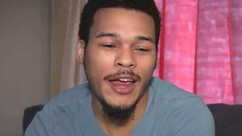 William Herrera, 23, was stabbed in the face as he carried out his daily rounds (Image: NBC4)