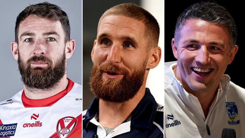 Daryl Clark, Sam Tomkins and Sam Burgess (l-r) (Image: PA)