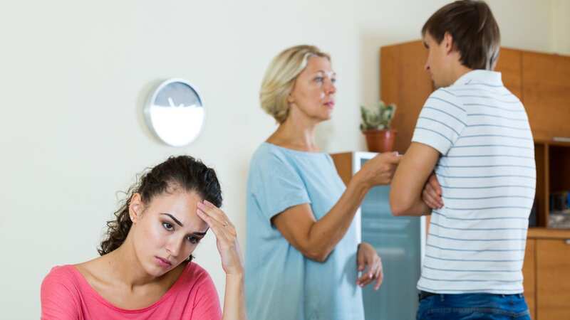 A woman is furious at her mother-in-law