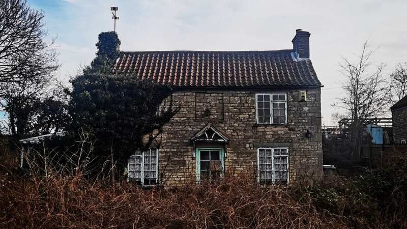 The front of the house in the village of Bitchfield, Lincolnshire (Image: mediadrumimages/Kyle Urbex)