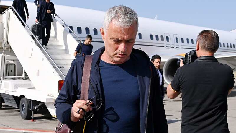 Jose Mourinho has his eye on a new job (Image: Tullio Puglia/UEFA)