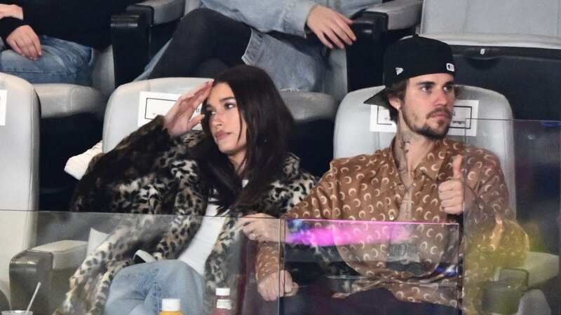 Justin and Hailey ignored their original assigned seats (Image: Getty Images)