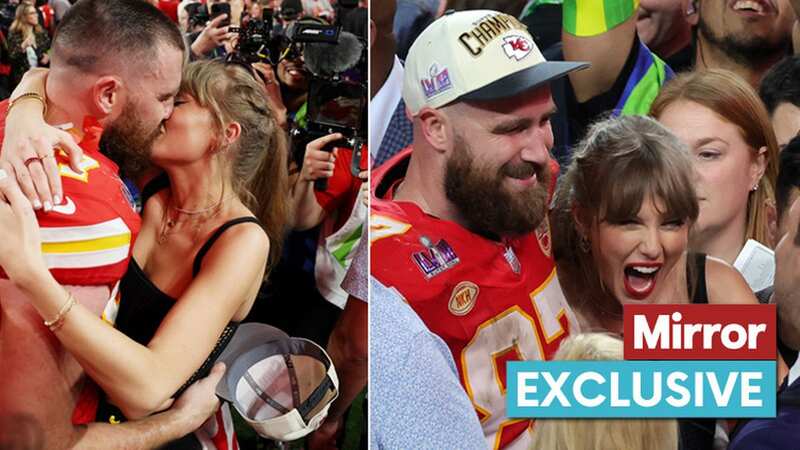 Taylor Swift and Travis Kelce celebrated the Chiefs