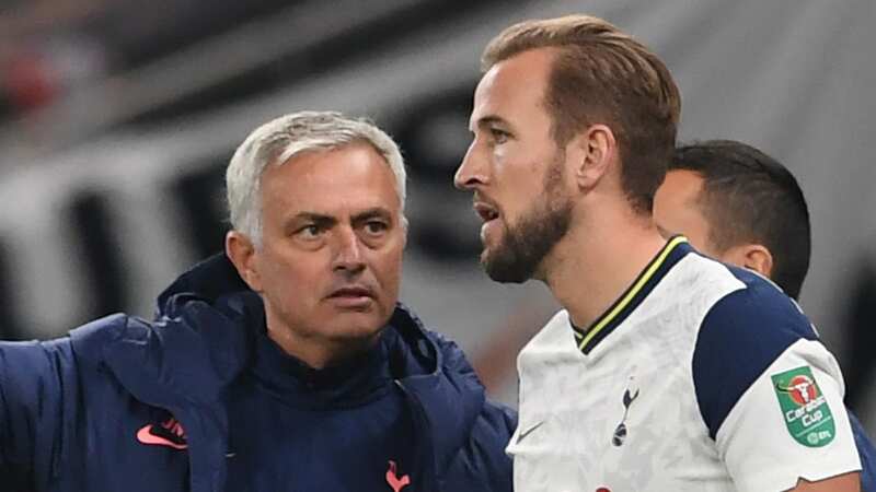 Jose Mourinho and Harry Kane got on well at Tottenham (Image: NEIL HALL/AFP via Getty Images)