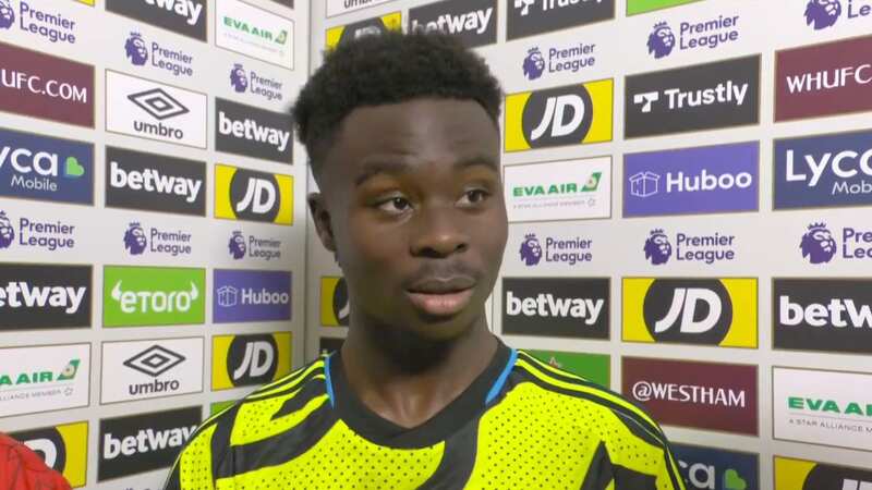 Bukayo Saka believes Arsenal are firmly in the race for the title