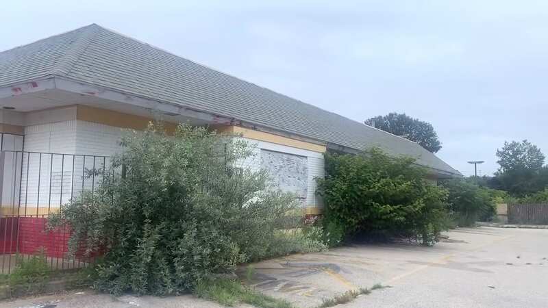 Inside abandoned 1980s McDonald