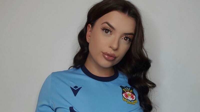 Wrexham supporter and OnlyFans creator Alaw Haf (Image: @alawpx/Instagram)