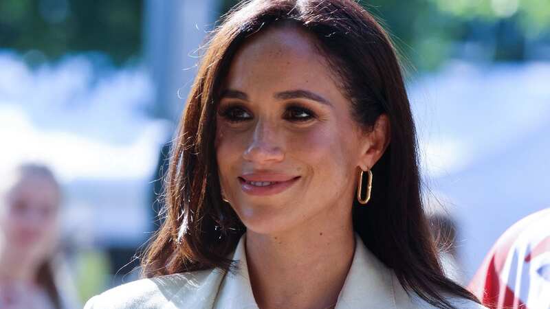 Meghan has dropped her surname completely on the new website (Image: Anadolu Agency via Getty Images)