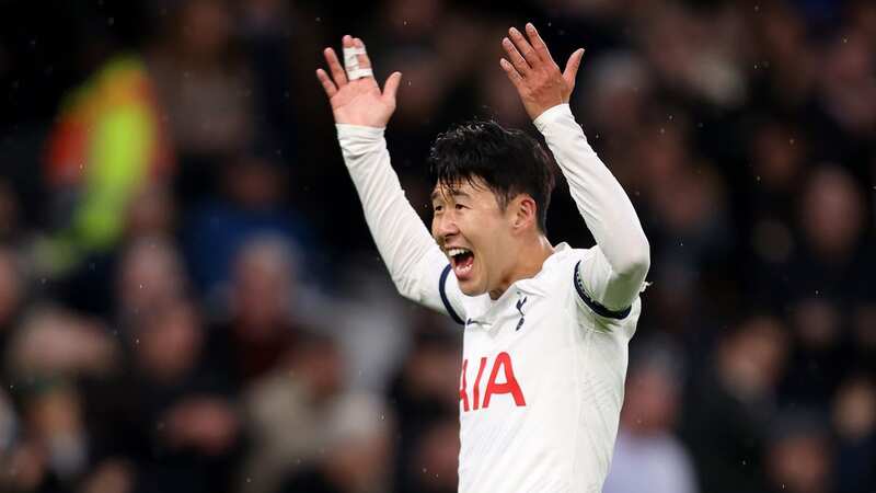 Son Heung-min was involved in an altercation before the Asia Cup semi-final against Jordan (Image: Ismael Adnan Yaqoob/Getty Images)