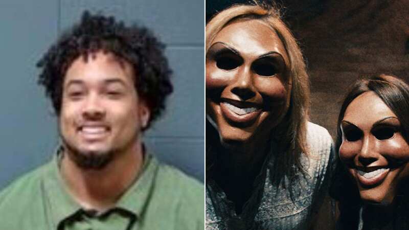 Elijah Juarez is facing charges after he sexually assaulted his girlfriend and dismembered his dog at his home in Holts Summit, Missouri, cops say (Image: Calloway County Jail)