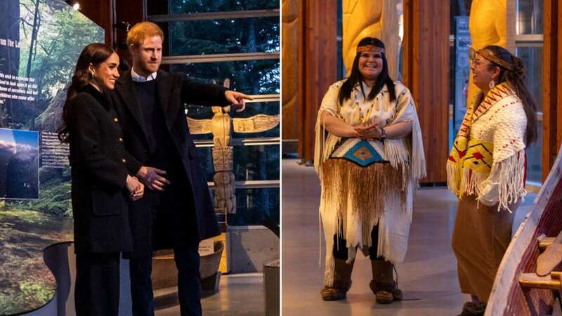 Harry and Meghan toured a cultural centre on Valentine