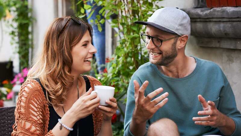 Meeting an ex can be hard to do, but sometimes it is also an encounter that can spark fresh emotions, good and bad (Image: Getty Images)
