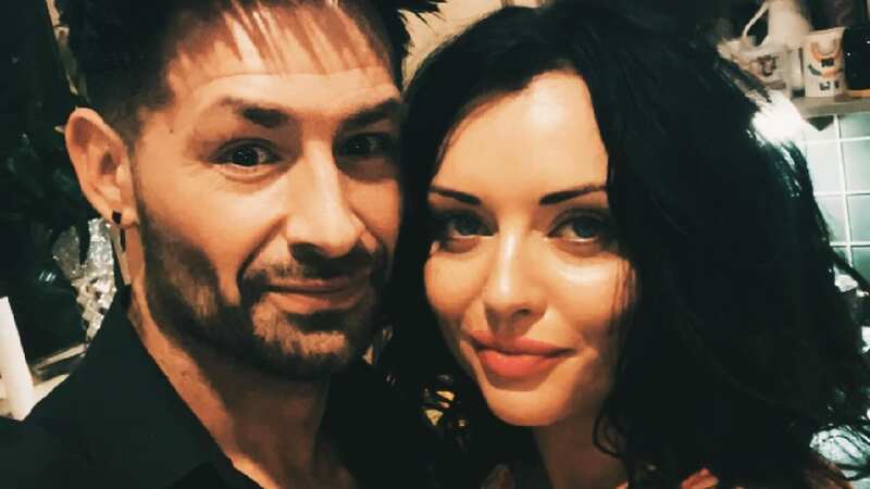 Shona McGarty and her partner David Bracken celebrated Valentine