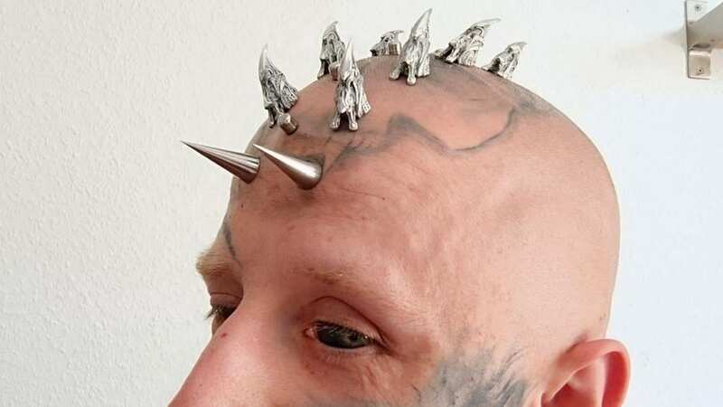 Juliusz before his expensive body modifications. (Image: Jam Press/@inkedjuliusz2.3)