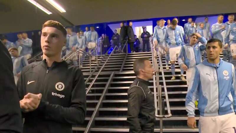 Cole Palmer was greeted by several former teammates ahead of Chelsea