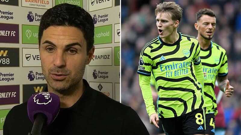 Martin Odegaard opened the scoring in Saturday