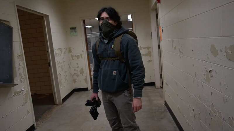 Sonny at the animal testing facility (Image: Jam Press Vid/@urbex_muse)
