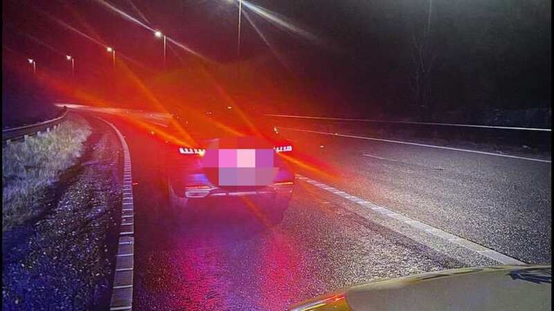 A man was arrested at the scene (Image: Police Scotland)