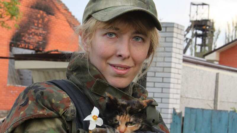 War-hardened sniper Olena Bilozerska, 42, fought for Ukraine when the first conflict broke out in 2014, then battled for women to be allowed to fight, before taking on Vladimir Putin