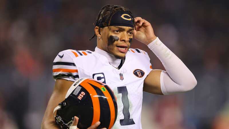 Justin Fields is set to have several suitors in the trade market (Image: 2023 Getty Images)
