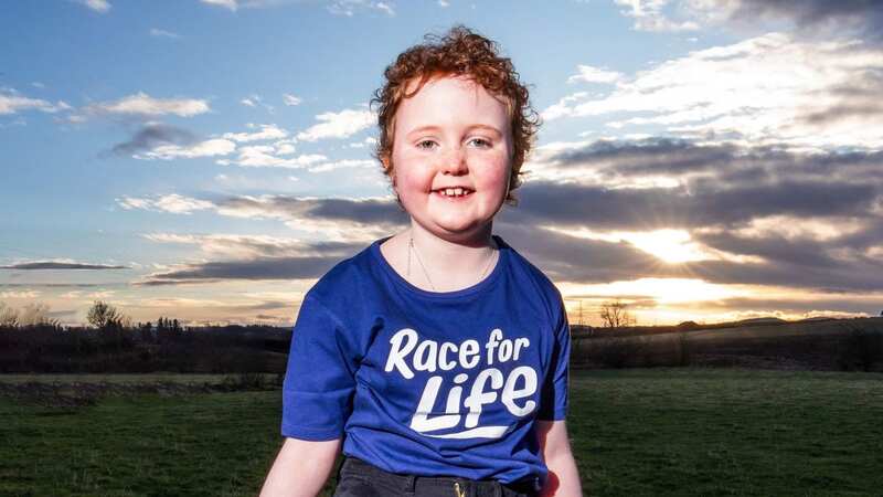Aurora Farren has overcome cancer as she approaches her ninth birthday (Image: PA)