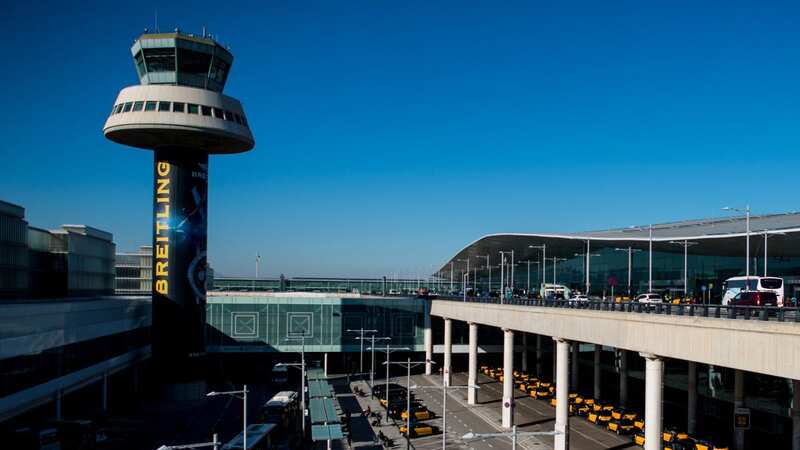The Swiss Air flight landed in Barcelona (Image: Getty Images)