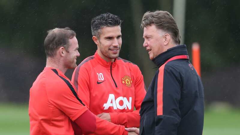 Wayne Rooney has opened up on his experience playing and training under Louis van Gaal (Image: Man Utd via Getty Images)