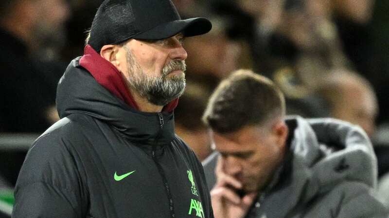 Liverpool boss Jurgen Klopp and Luton Town manager Rob Edwards (Image: JUSTIN TALLIS / AFP)