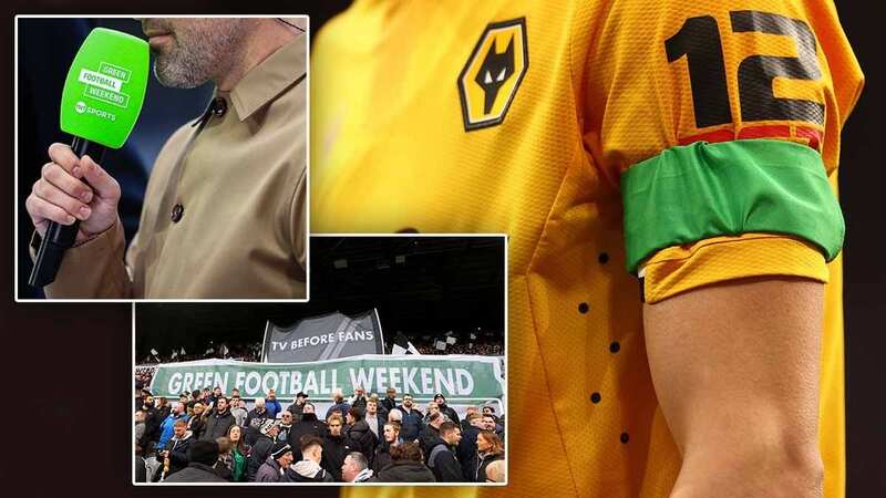 Premier League players were banned from wearing armbands to support Green Football Weekend (Image: Naomi Baker/Getty Images)