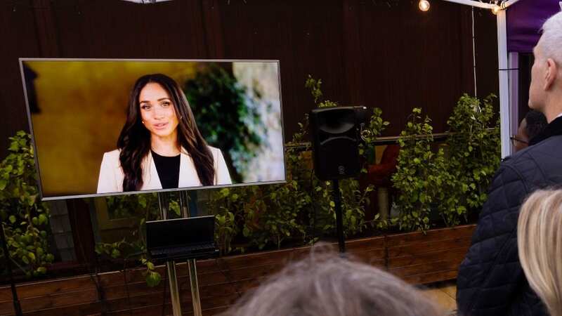 Meghan Markle in a personal video message during the opening of the Oli Juste wing at the Mayhew Centre in London (Image: PA)