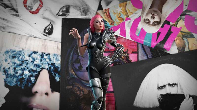 Lady Gaga has arrived in Fortnite, with a Fortnite Festival pass dedicated to her (Image: Epic Games)