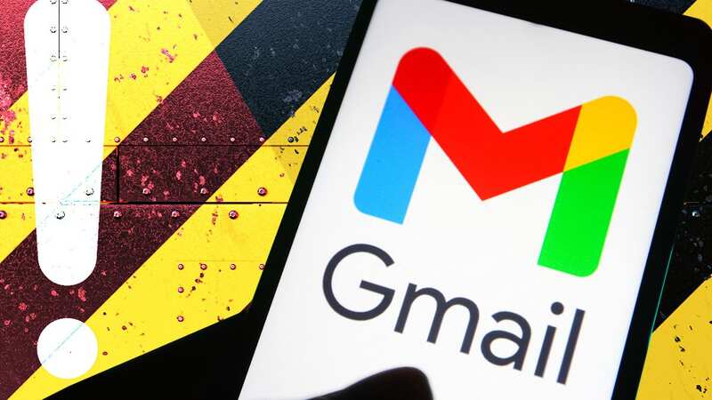 Gmail warning (Image: GETTY)