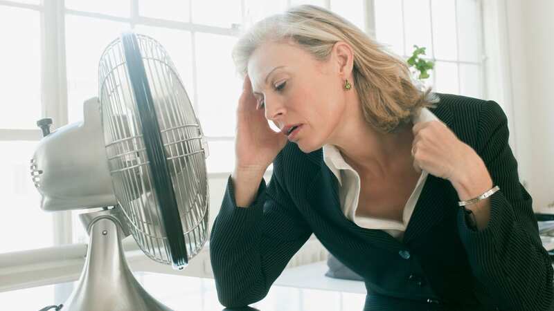 Of those questioned in the Bupa survey 68% suffered hot flushes (Image: Getty Images)