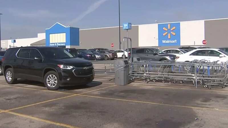 The finger was found near the grocery just outside of a Walmart store in Sidney, Ohio (Image: WHIOTV7)