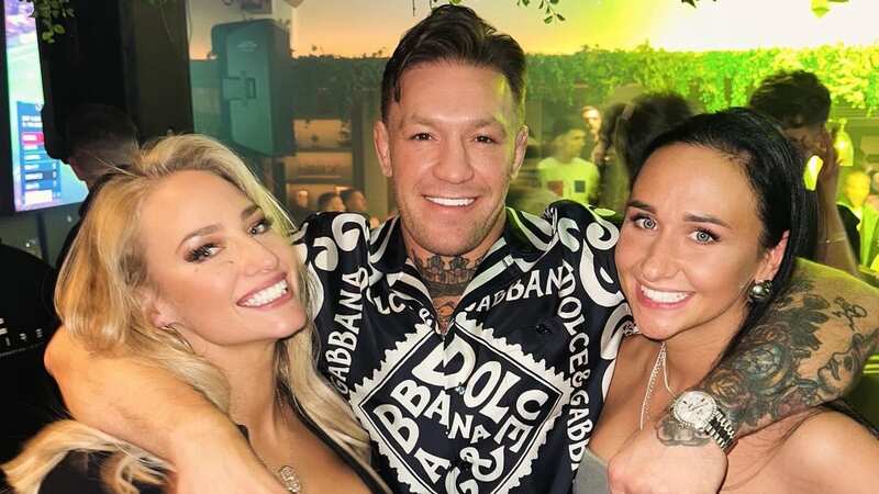 Ebanie Bridges and Jasmina Zapotoczna went to Conor McGregor