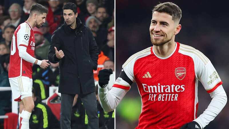 Arsenal midfielder Jorginho in action during the 4-1 win against Newcastle (Image: Getty Images)