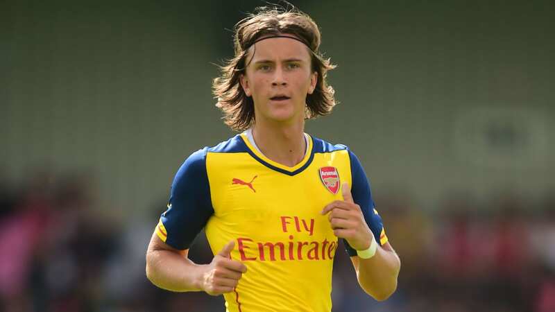Kristoffer Olsson made one appearance for Arsenal