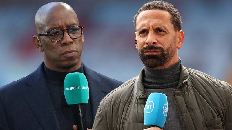 Ian Wright has hit back at Rio Ferdinand (Image: Alex Morton - The FA/The FA via Getty Images)