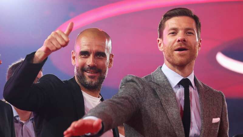 Pep Guardiola coached Xabi Alonso at Bayern Munich (Image: Lars Baron/Getty Images)