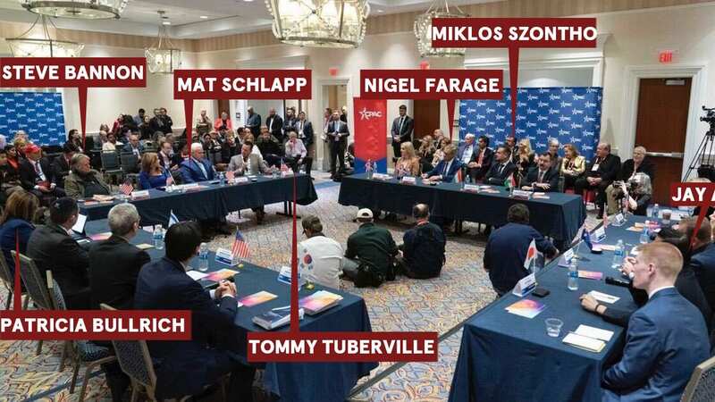 Liz Truss attended the CPAC conference and sat in on the "international summit" on the conference fringes (Image: Laura Brett/ZUMA Press Wire/REX/Shutterstock)