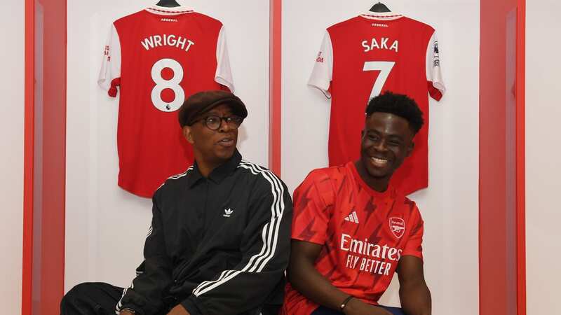 Ian Wright defends Bukayo Saka as unlikely Mikel Arteta quit claim made