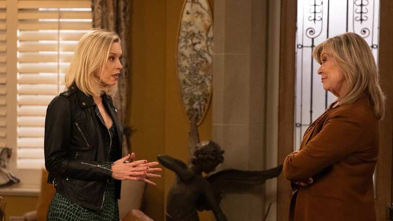Emmerdale residents may want to watch out, as scheming Ruby Fox-Miligan and Kim Tate are out to get multiple characters (Image: ITV)