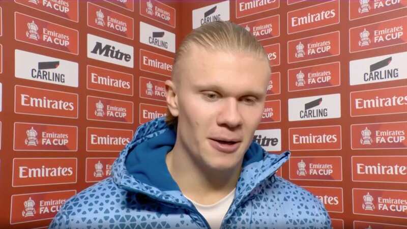 Erling Haaland has sent an ominous warning to Manchester City